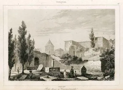 Porte Doree A Constantinople (Golden Gate in Istanbul)