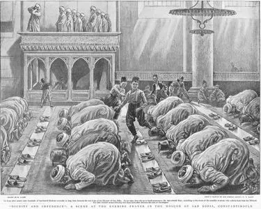 "Dignity And Impudence", A Scene At The Evening Prayer in The Mosque of San Sofia, Constantinople