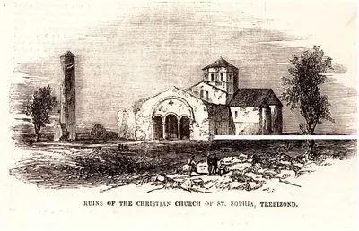 Ruins Of The Christian Church Of St.Sophia, Trebizond  Places of Worship Architecture