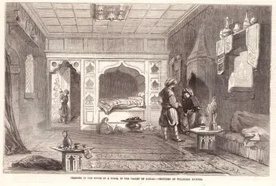 Chamber in House Of A Mirza in The Valley Of Baidar