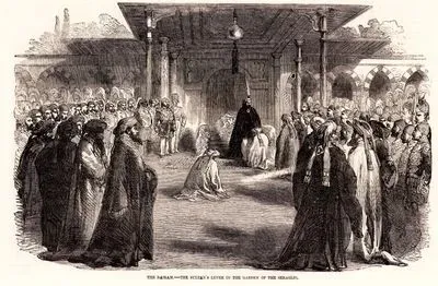The Bairam, The Sultan's Levee in The Garden Of Seraglio