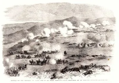Battle On The Heights Of Kars, The Fight Near Tahmasb Tabia