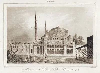 Mosquie De La Sultane Valide A Constantinople (Valide Sultan Mosque-Yeni Mosque)