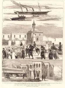 The Eastern Question-The Fall Of Midhat Pasha- 1.Midhat Pasha Leaving Constantinople 2.Arrival Of Edhem Pasha, The New Grand Vizier At The Sublime Porte 3.House, Harem And Grounds Of Midhat Pasha At Constanyinople, The same Building in Which Hussein Avni And Raschid Pashas Assassinated June 1876