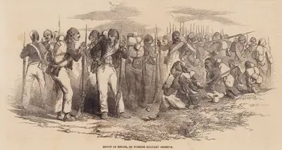 Group Of Redifs Or Turkish Military Reserve