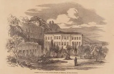Summer Palace Of The British Embassy At Therapia On The Bosphorus
