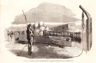The Great Gun At Chanak Kalehsi, The Castle Of The Governor Of The Dardanelles