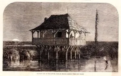 Military Post On The Danube