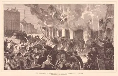 The Eastern Question-A Fire in Constantinople