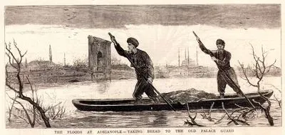 The Floods At Adrianople-Taking Bread To The Old Place Guard