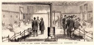 A Visit To The Turkish Hospital, Adrianople, "An interesting Case"