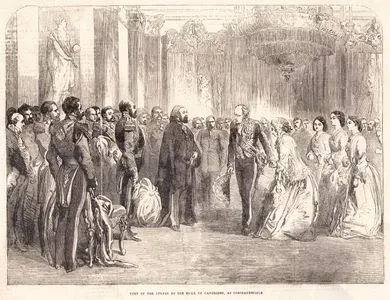 Visit Of The Sultan To Duke Of Cambridge At Constantinople