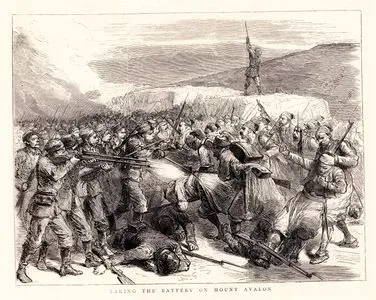 The War in The East-Taking The Battery On Mount Avalon