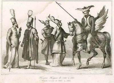 Troupes Turques De 1540 A 1580-Tropas Turcas De 1540 a 1580