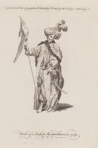 Habit of a Turkish Standardbearer, in 1749