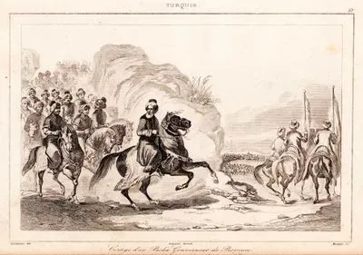 Cortege d'un Pacha Gouverneur de Province