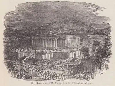 Restoration Of The Second Temple Of Diana at Ephesus