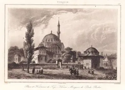 Place et Fontaine de Tophane-Mosquée de Piale Pasha (The Tophane Fountain and Kılıç Ali Pasha Mosque, Istanbul)