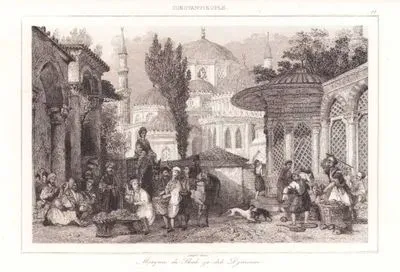 Mosquee de Shah-za-deh Djamesi (Sehzade Mosque, Istanbul)