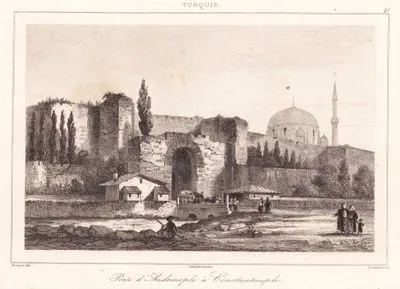 Porte d'Andrinople a Constantinople