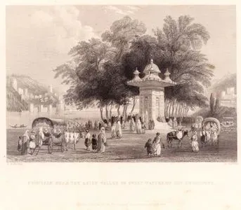 Fountain Near The Asian Valley Of Sweet Waters, On The Bosphorus
