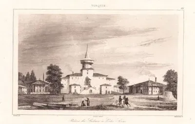 Palais du Sultan a Eski Serai (The Sultan's Palace in Edirne)