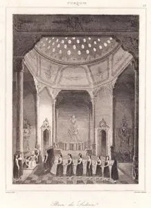 Bain Du Sultan (Baths of the Sultan in Topkapi Palace, Istanbul)
