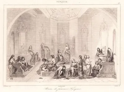 Bain de Femmes Turques (A Women's Bath-house In Turkey)