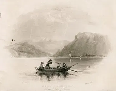 Greb Shooting on The lake Of Genova
