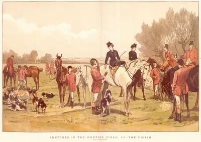 Sketches in The Hunting Field, No.III, The Finish