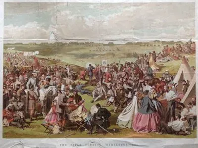 The Rifle Contest, Wimbledon, 1864