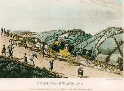 Stage Coach Travelling