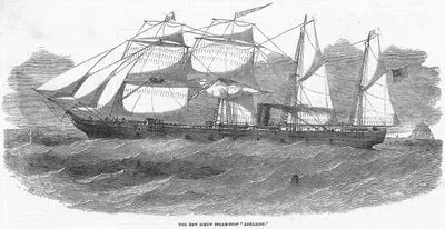 The New Screw Steam Ship "Adelaide"