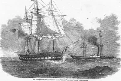 The Expedition To The South Seas, H.M.S. "Herald" And The "Torch" Steam Tender