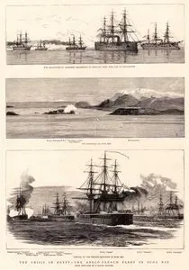 The Crisis in Egypt, The Anglo French Fleet in Suda Bay