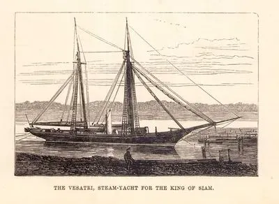 The Vesatri, Steam-Yacht For The King Of Siam