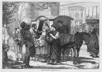 Sketches in Berlin, A Seltzer Water Cart
