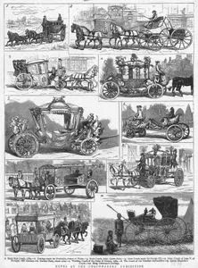 Notes At The Coachmaker's Exhibition-1.Early Mail Coach 1784 2.Carriage Made For Frederick Prince of Wales 3.State Coach Queen Anne 4.State Coach Made For George III 5.State Coach Of John V Portugal, 18th Century 6.Garden Chair 1700 7.Wedding Coach Duke of Saxony 1584 8.The Coach Of  Venetian Ambassador 9.Queen Elizabeth's Coach 10.King Cetewayo's Carriage