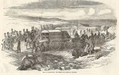 Siege Of Sebastopol, Dr.Smith's New Hospital Waggons