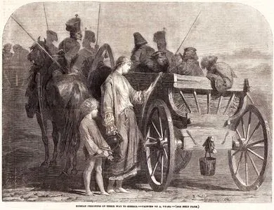 Russian Prisoners on their Way to Siberia