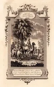 Arabs & Moors on Camels, Horses, & Bullocks, Going to Senegal With Gum in Sacks, After Having Had it Measured in a Cubical Measure Called Quantor