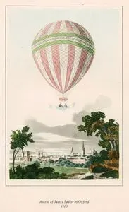 Ascent Of James Sadler At Oxford, 1810