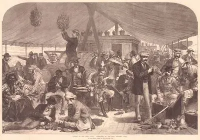 Voyage To The Gold Coast, After-Deck of the Mail Steamer Volta