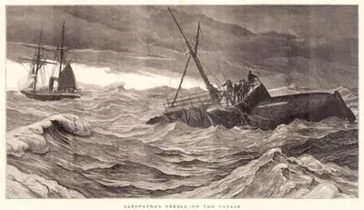 Cleopatra's Needle, On The Voyage