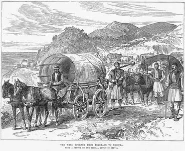 The War, Journey From Belgrade To Uscicza