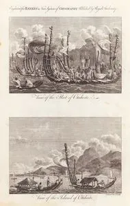 View Of The Fleet Of Otaheite-View Of The island Of Otaheite