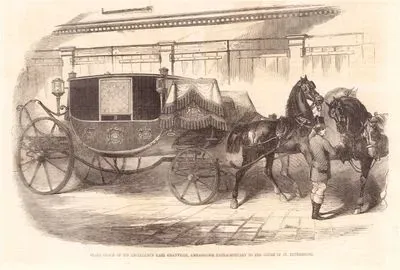 State Carriage Of His Excellency Earl Granville, Ambassador Extraordinary To The Court Of St.Petersburgh
