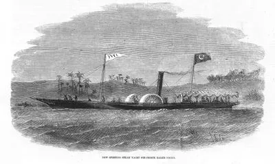 New Sporting Steam Yacht For Prince Halem Pacha
