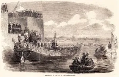 Embarkation of The King Of Portugal, Lisbon