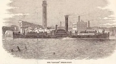 The "Cricket" Steam Boat